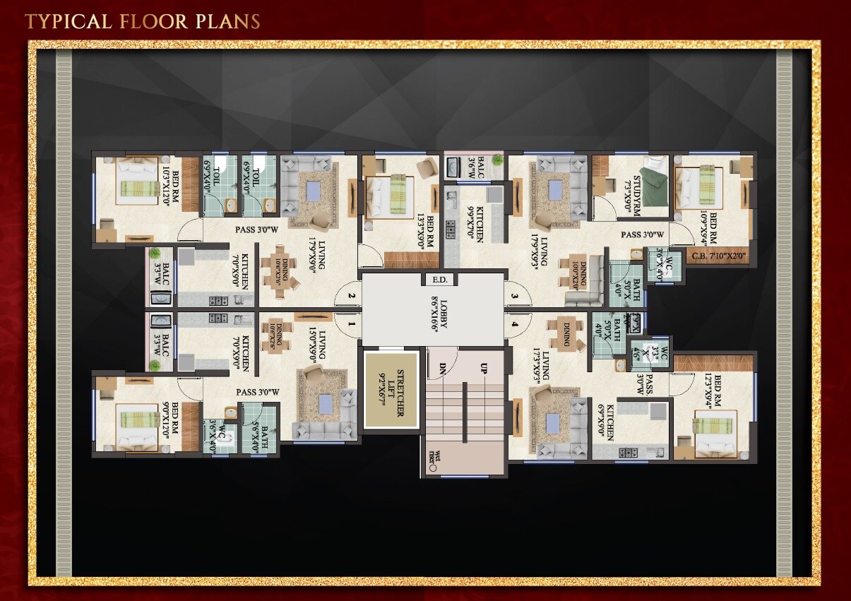 Siddh Royal Meadows Floor Plans