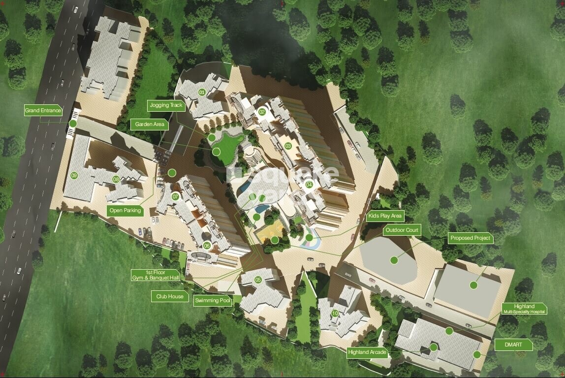 Siddhi Highland Park Phase 2 Master Plan Image