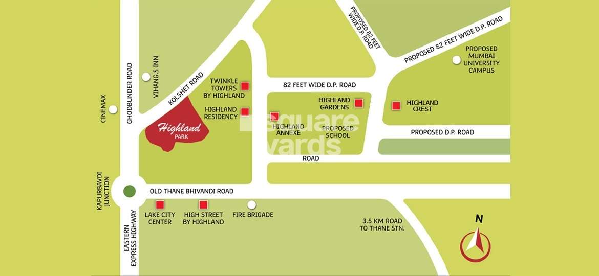 siddhi highland park phase 2 project location image1