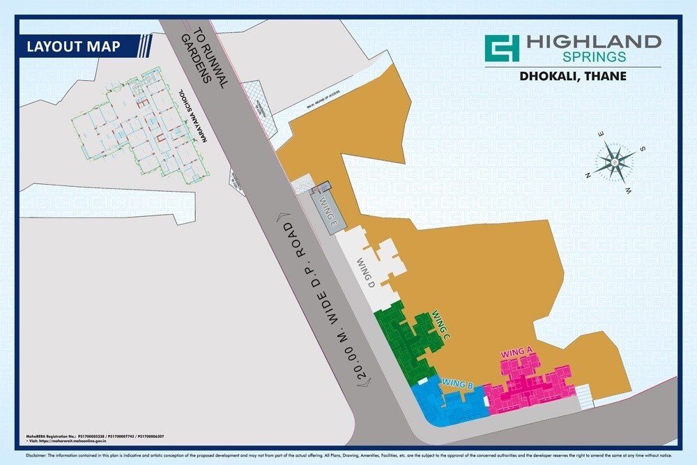 Siddhi Highland Springs B4 C Wing Master Plan 1