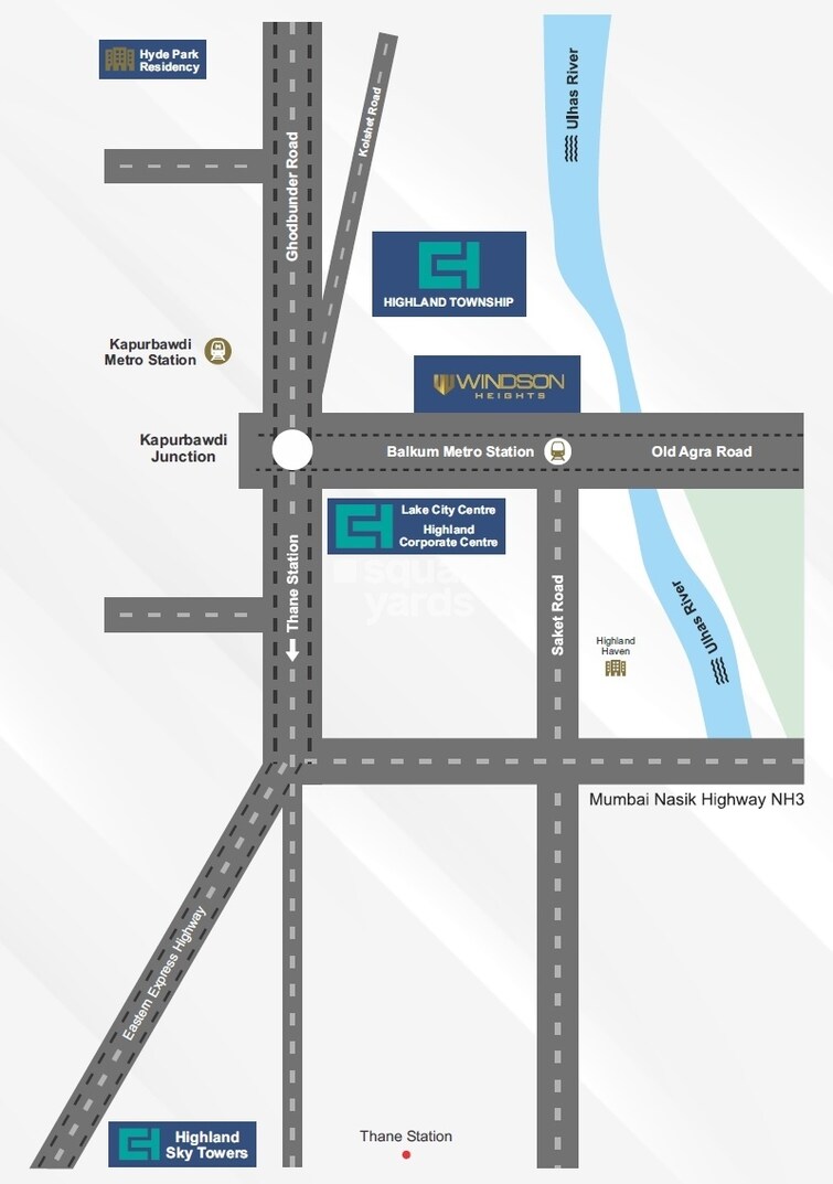 Highland Windson Heights Location Image
