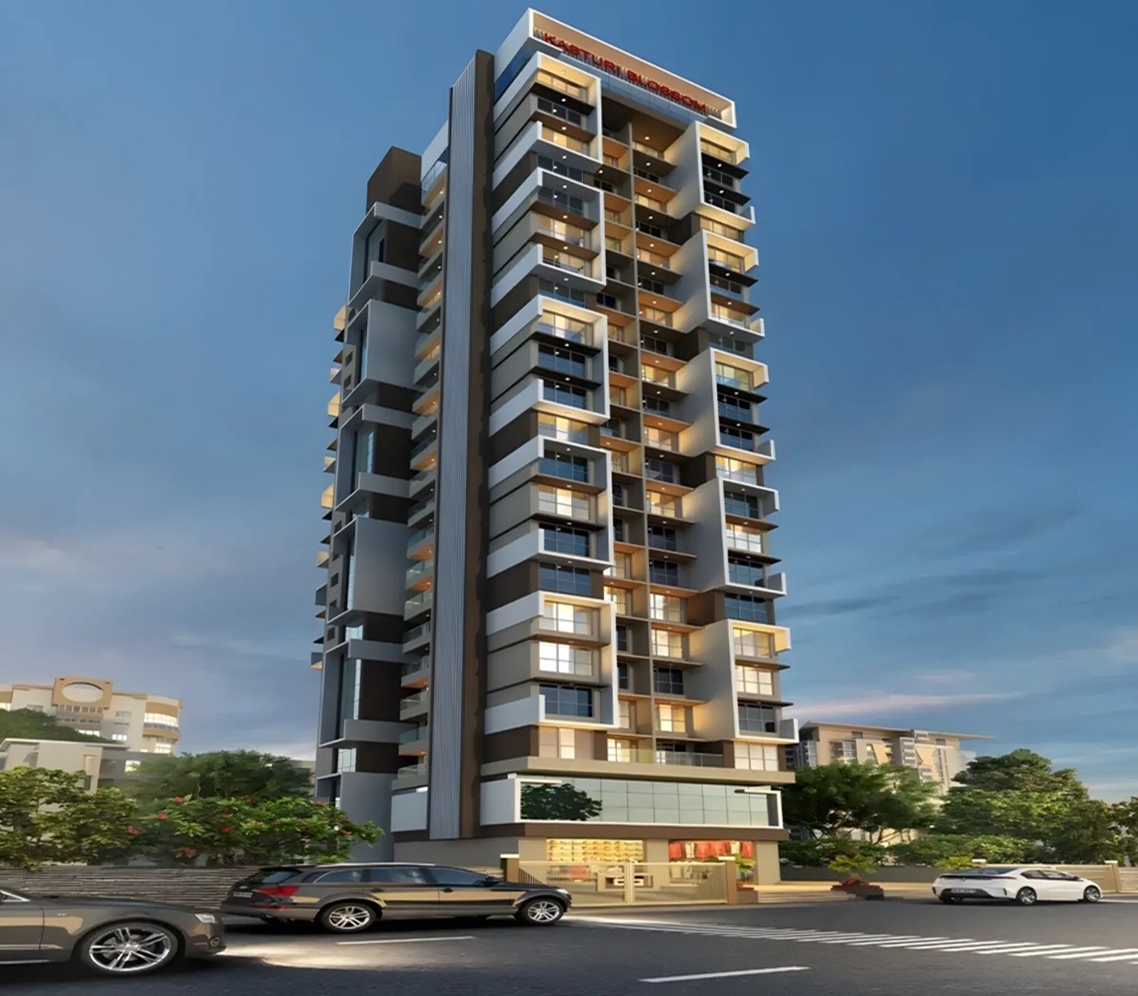 Siddhivinayak Kasturi Blossom Apartment Exteriors