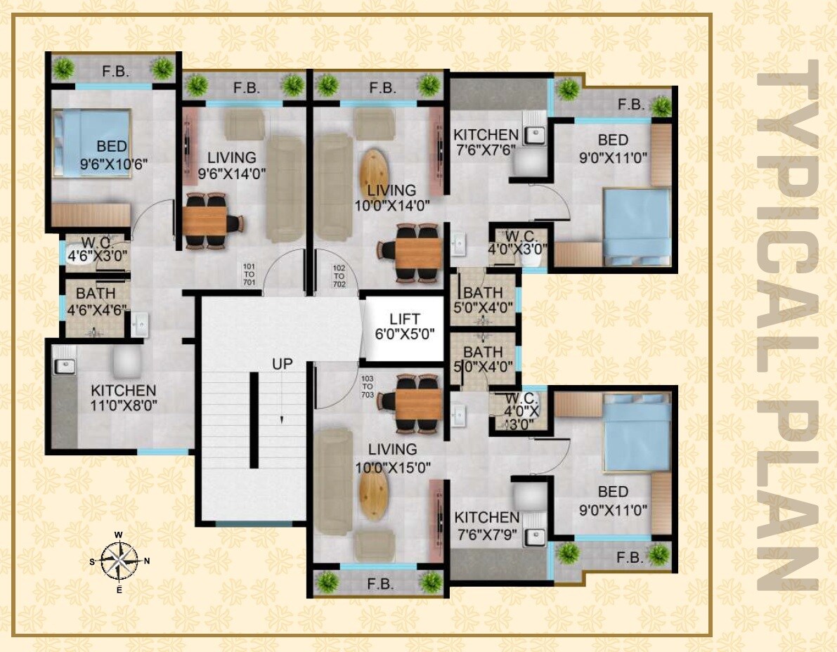 Siddhivinayak Sai Siddhi Residency Floor Plans 1