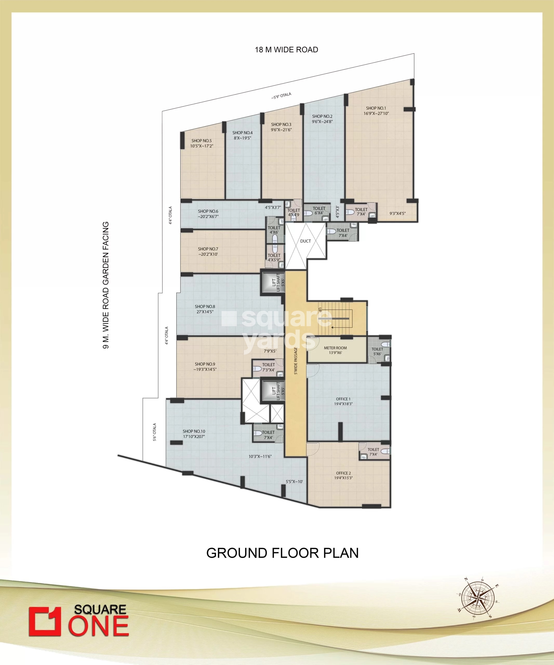 Six Square One Master Plan Image