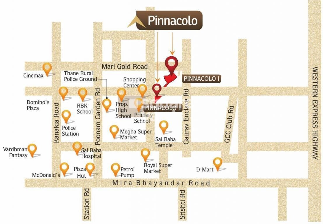 SKD Pinnacolo Location Image