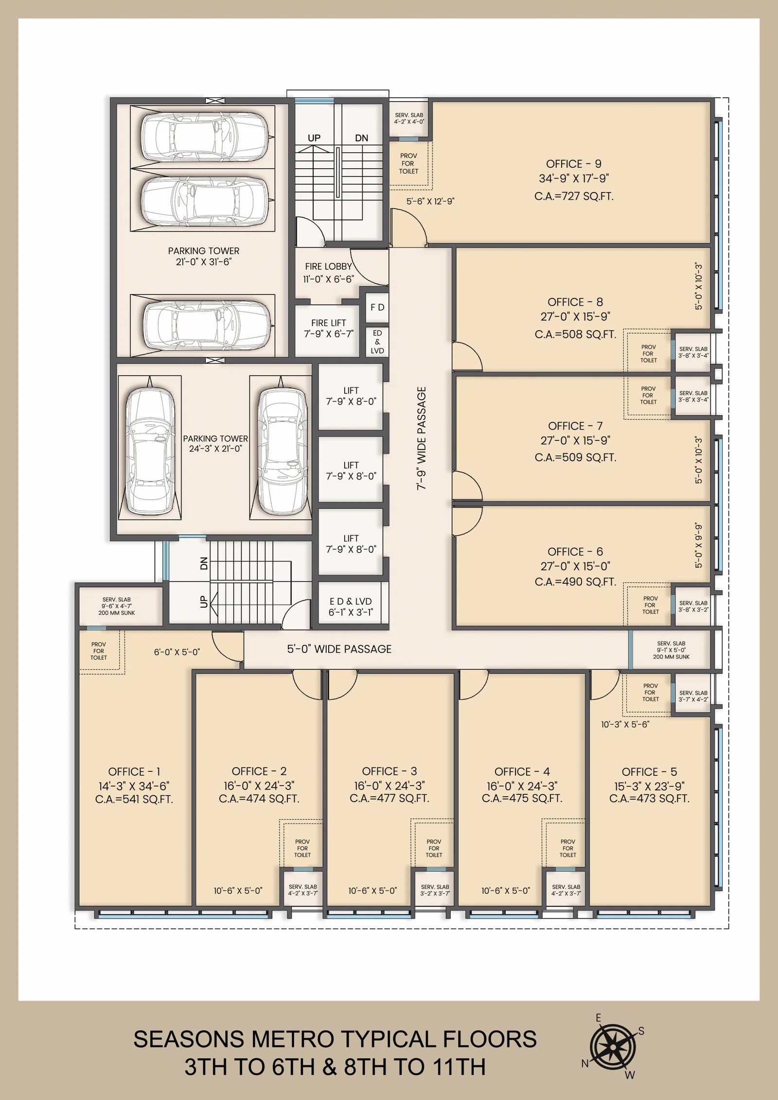 SM Seasons Metro Floor Plans 3