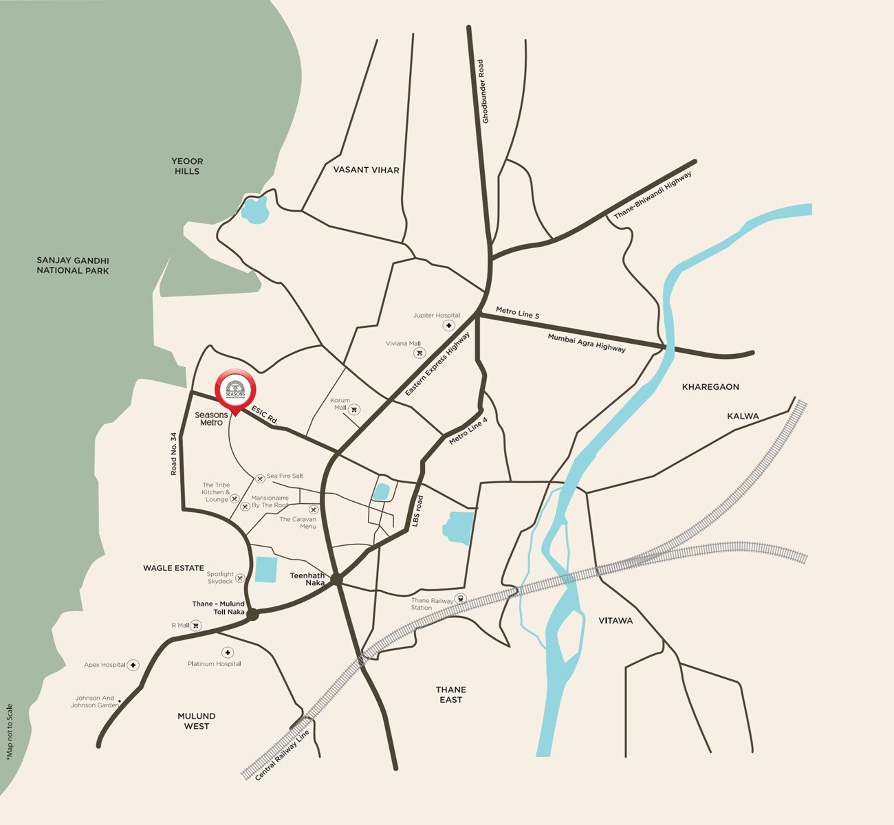 Representative image as actual visual unavailable for SM Seasons Metro