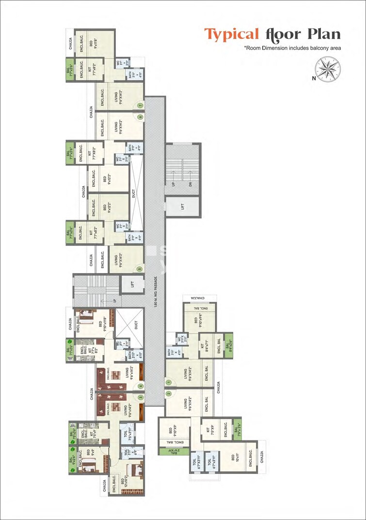 Sneh Serene Floor Plans 1