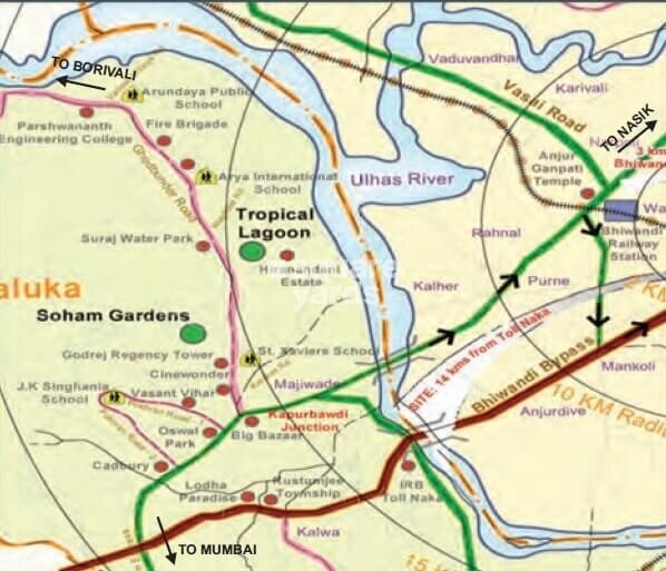 Soham Tropical Lagoon Location Image