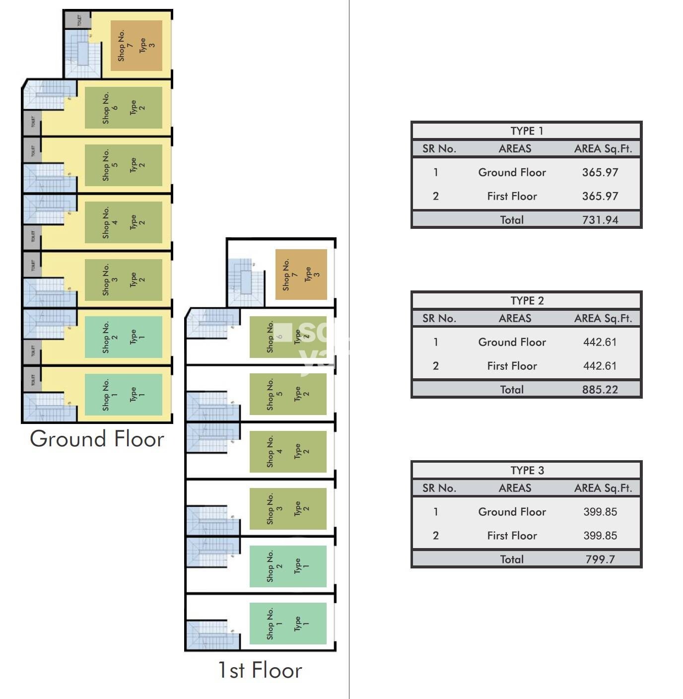 Sonam Indradhanush Floor Plans 2