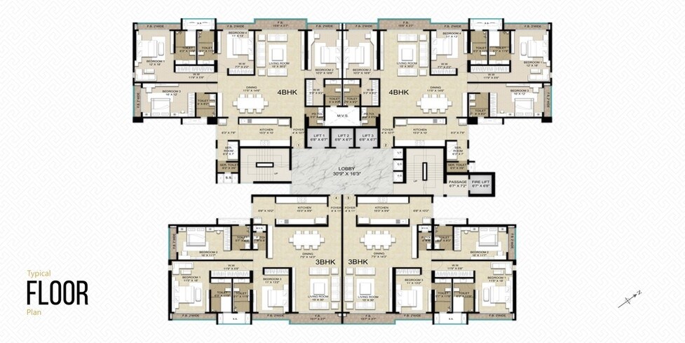 Sonam Opulence Floor Plans 1