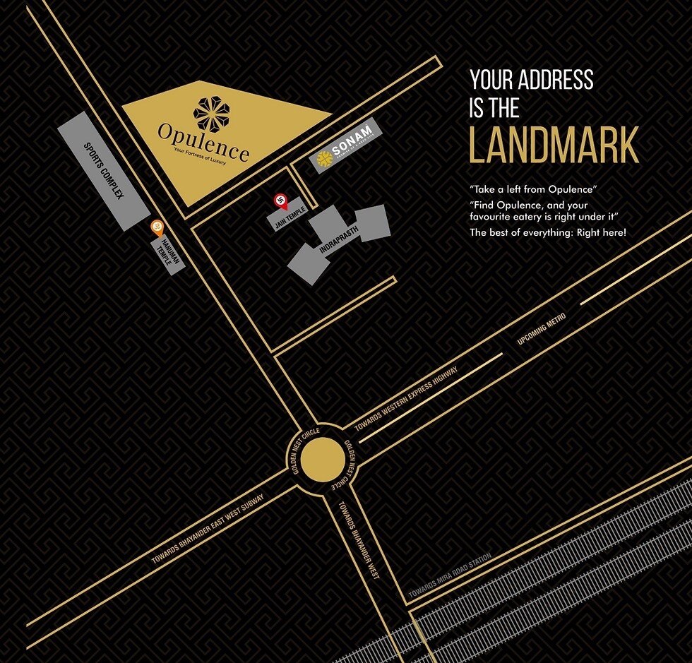Sonam Opulence Location Image