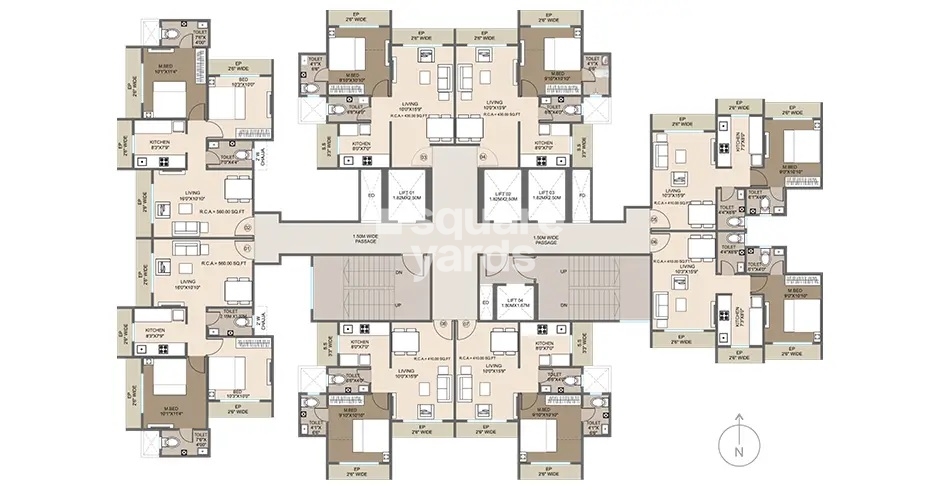 Sonawane Krishna Vrinadavan Floor Plans