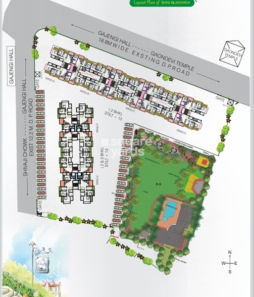 Soni Blissvisa Master Plan 1