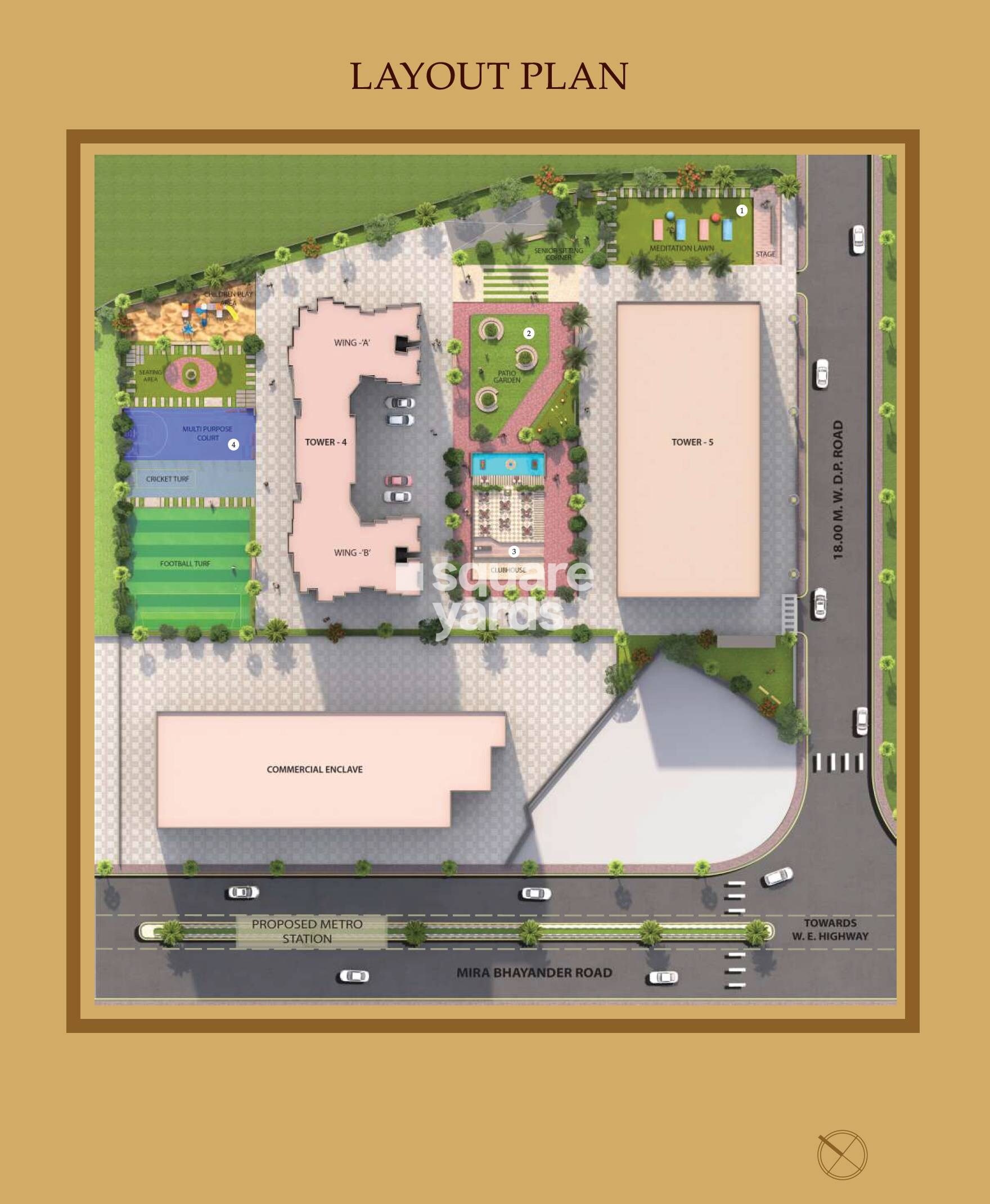 Space Residence Master Plan Image