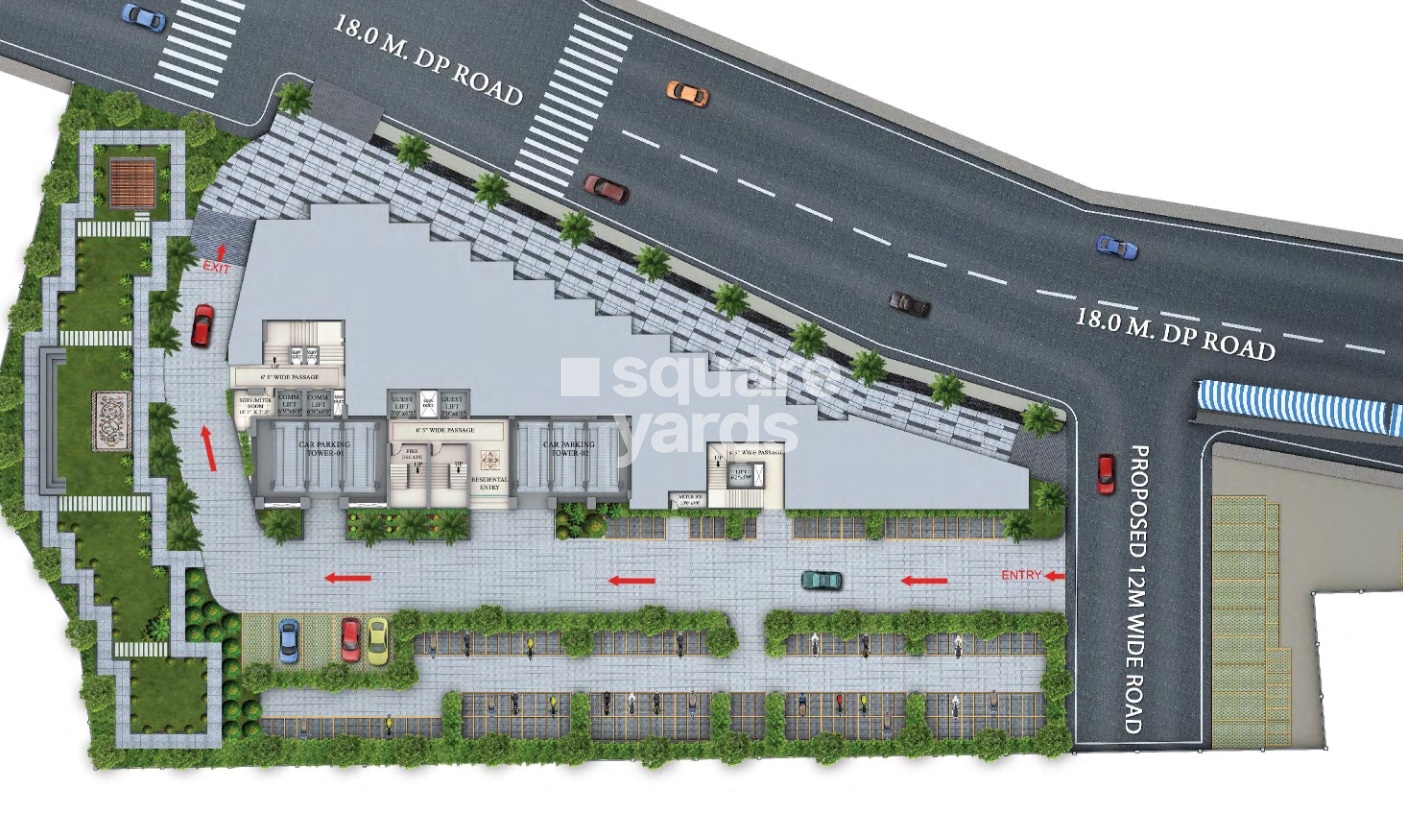 Space Sky Heights Master Plan Image