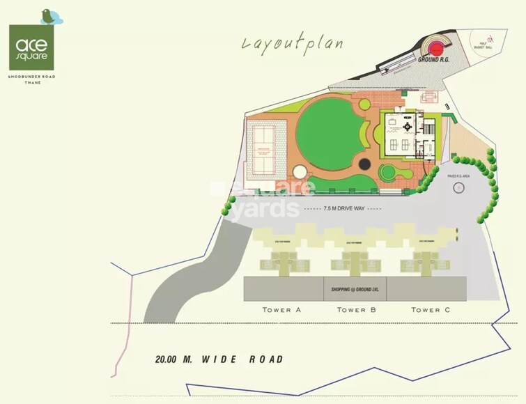 Squarefeet Ace Square Master Plan Image