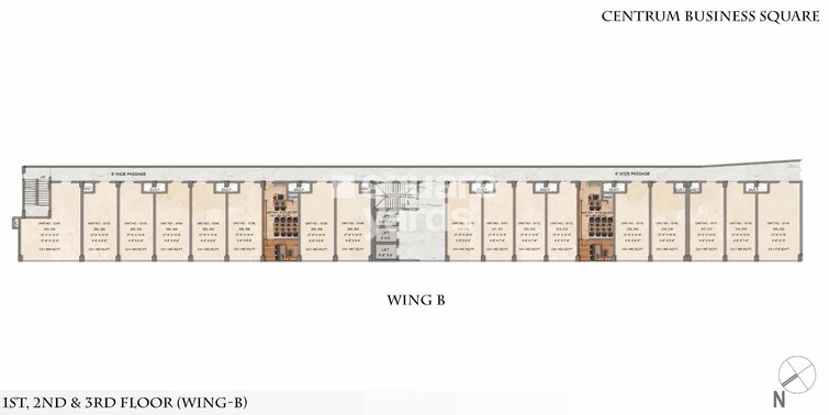 Squarefeet Centrum Business Square Floor Plans 3