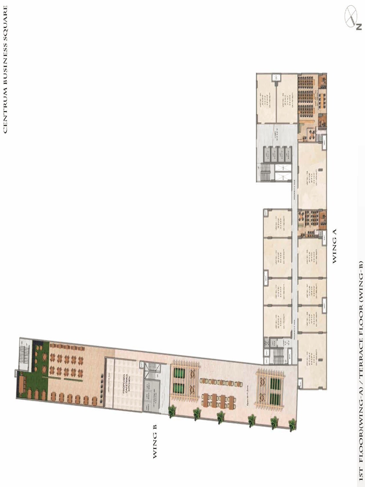 Squarefeet Centrum Business Square Floor Plans 4
