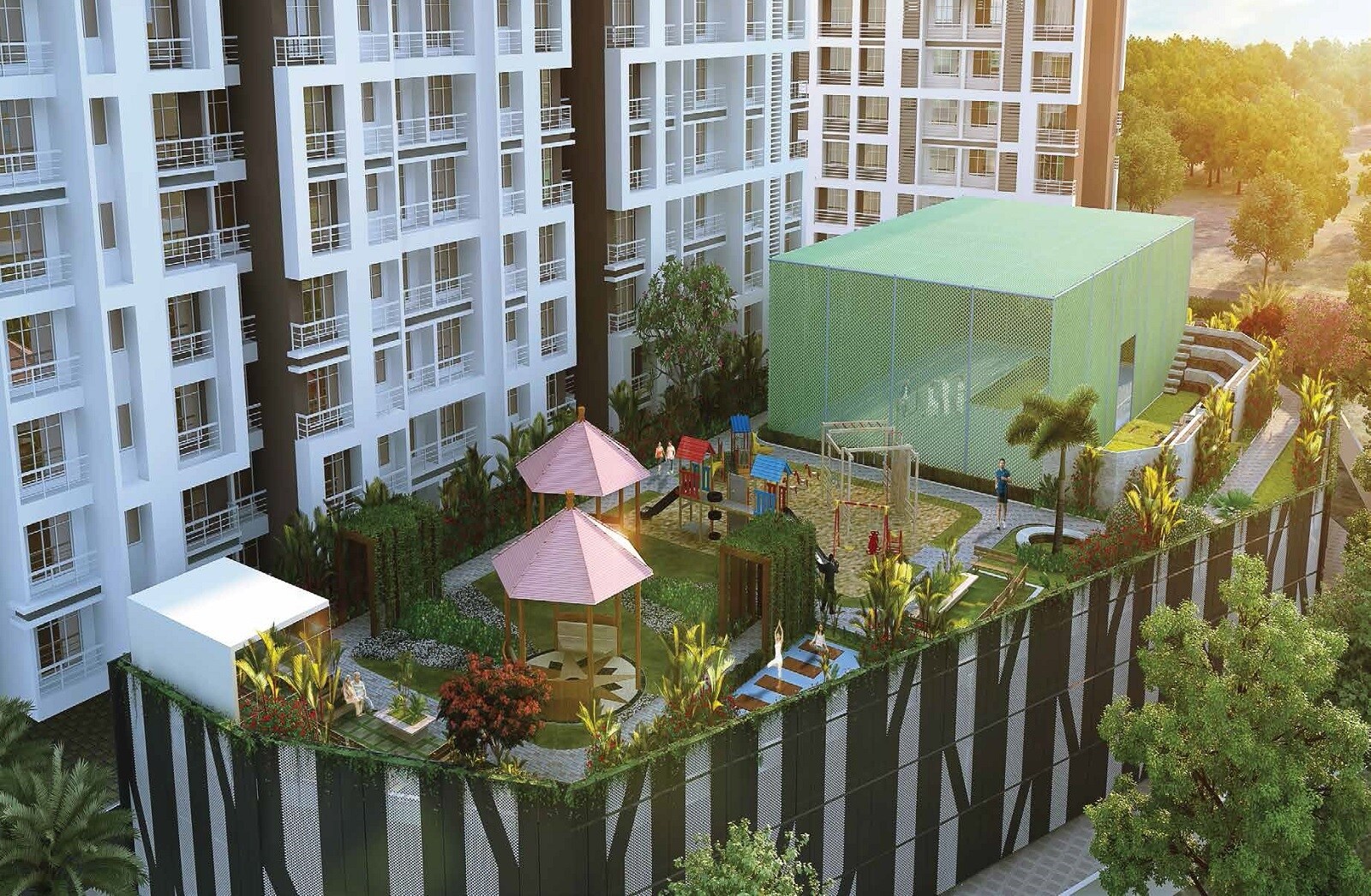 Squarefeet Grace Square Apartment Amenities-Features 1