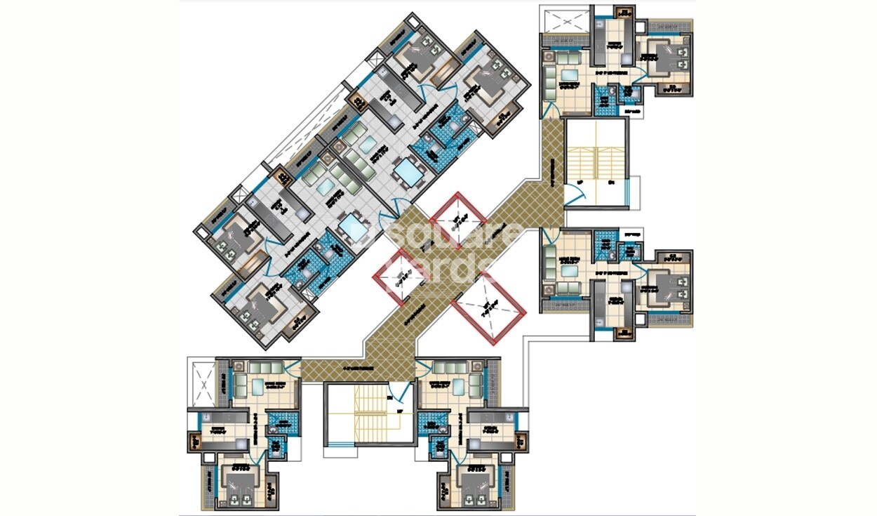 Squarefeet Grace Square Apartment