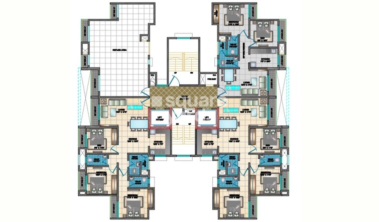 Squarefeet Grace Square Apartment Floor Plans 2