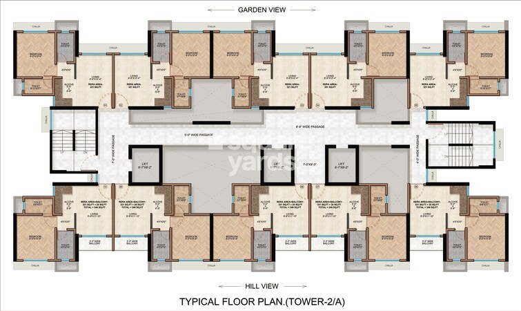 Squarefeet Green Square Floor Plans 1