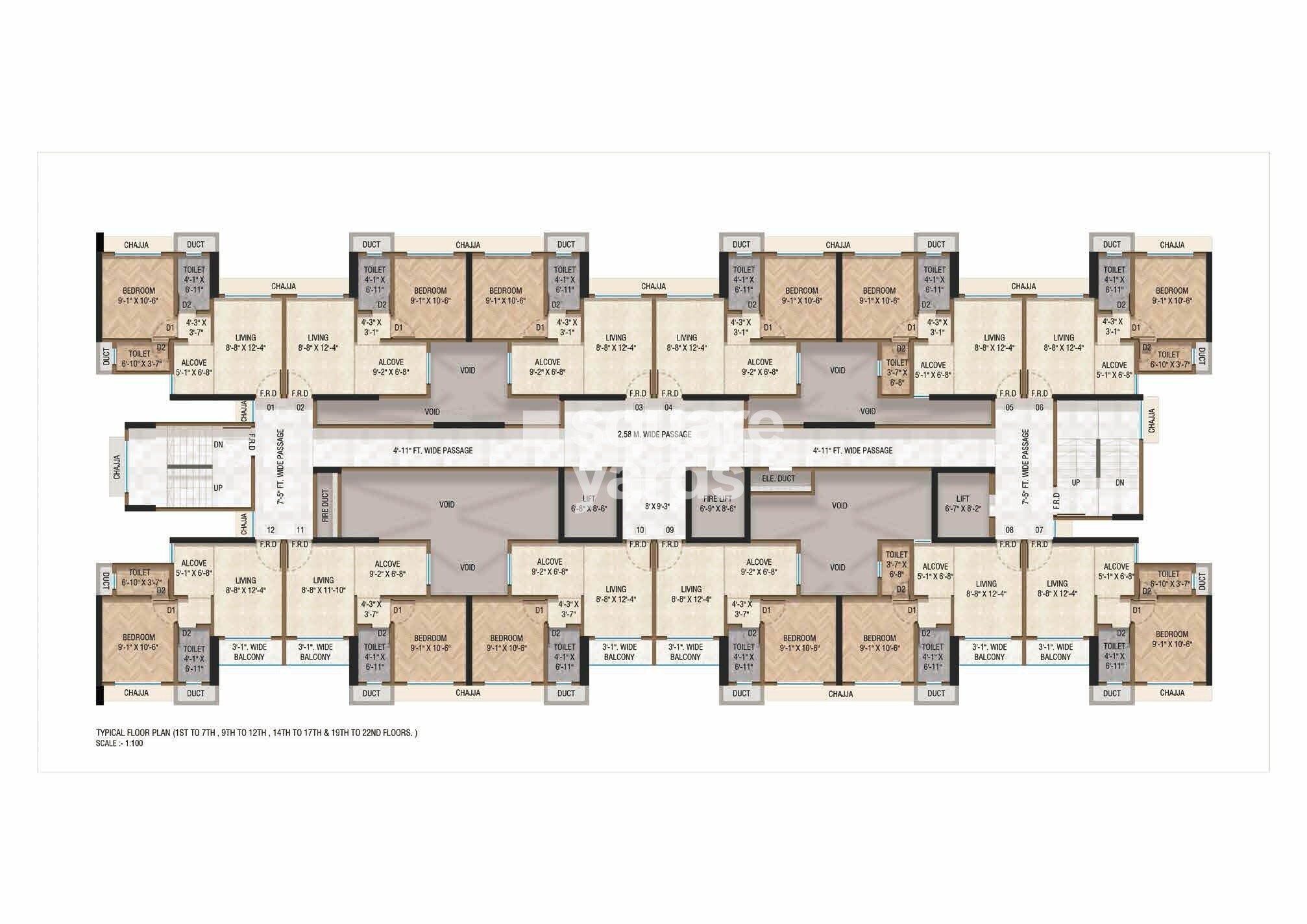 Squarefeet Green Square Floor Plans 2