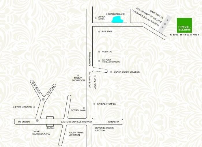 Squarefeet Regal Square Location Image