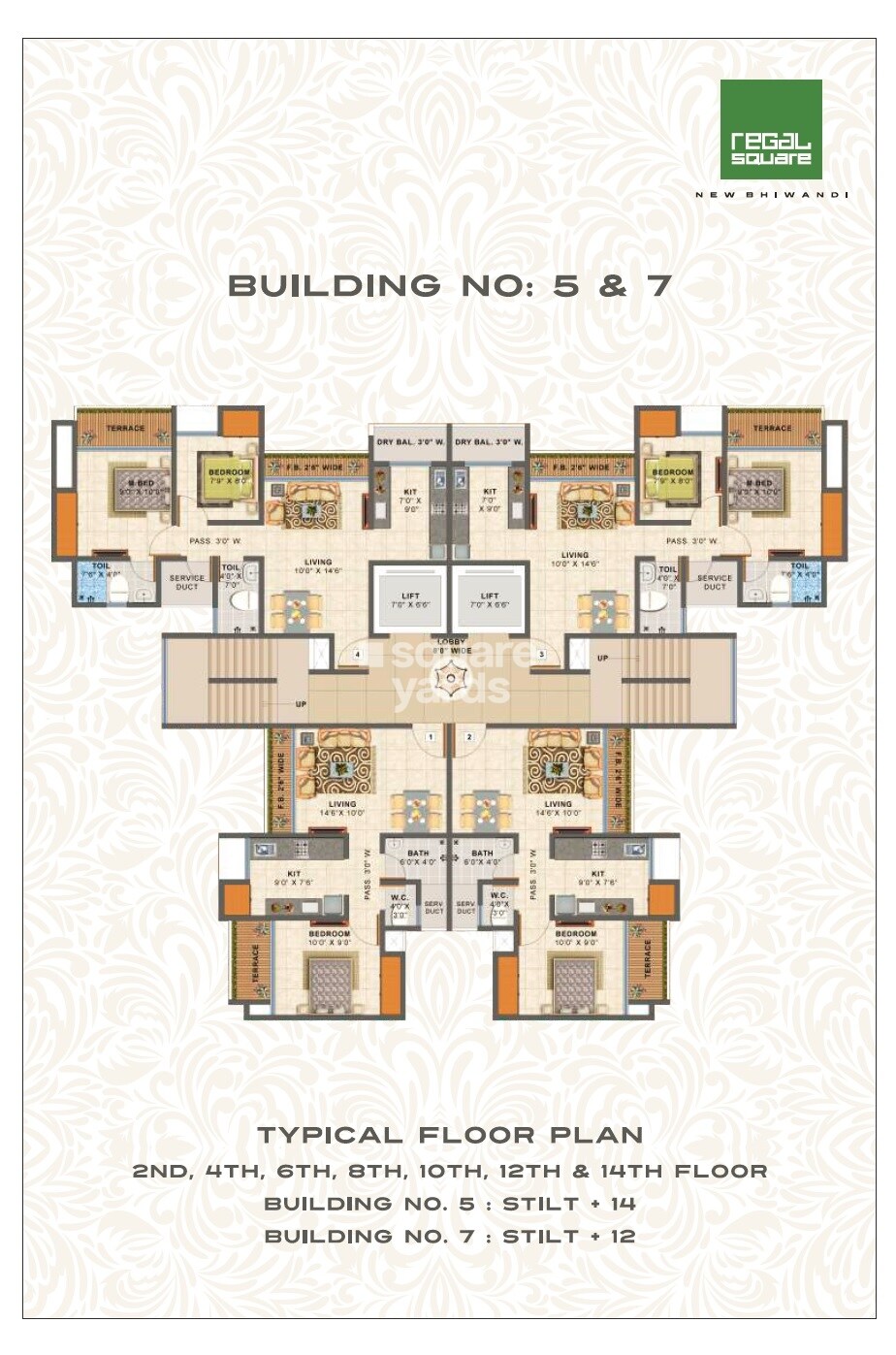 Squarefeet Regal Square Floor Plans 2