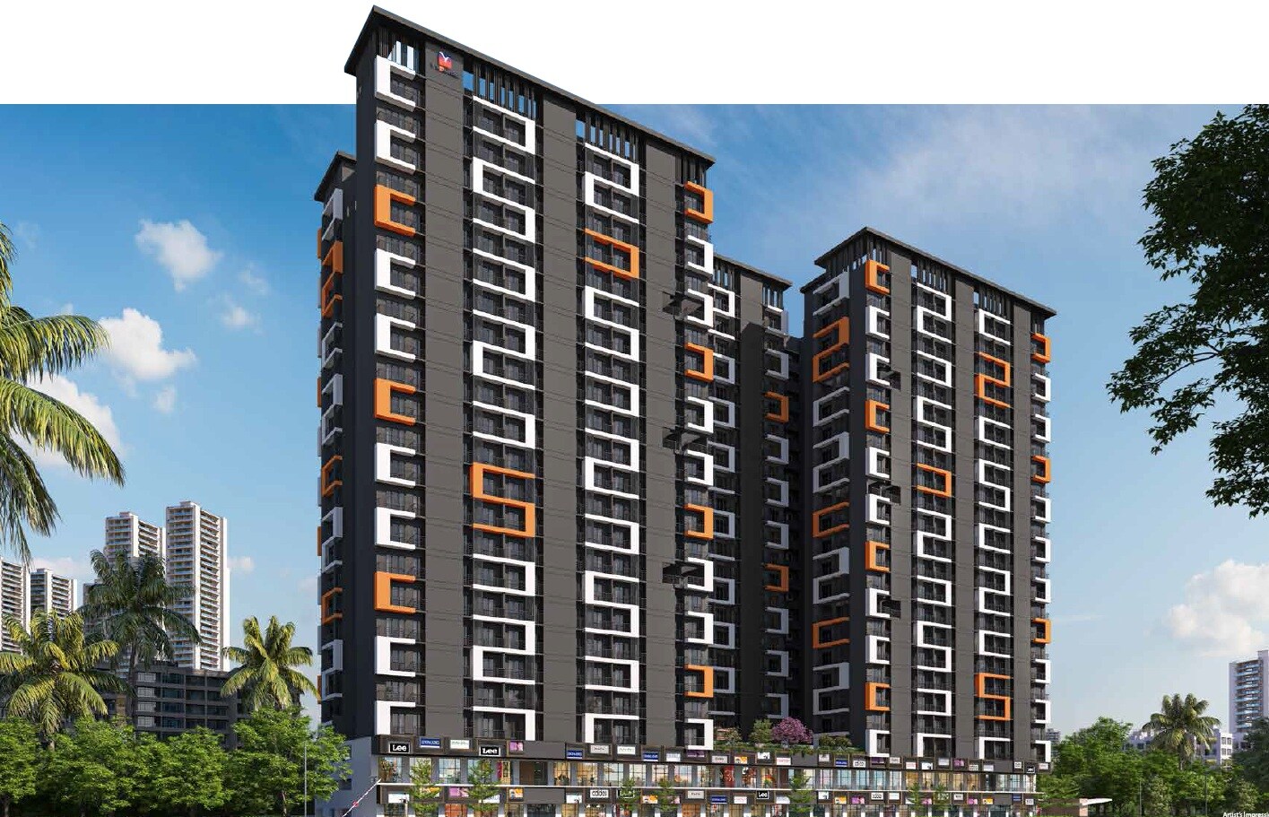 Squarefeet Y Square Apartment Exteriors 2