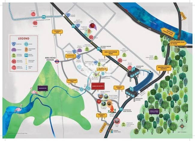 Srishti Complex Location Image