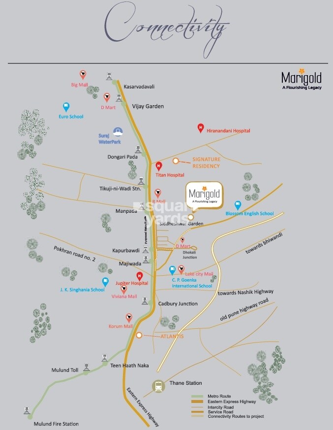 STG Marigold Siddheshwar Garden Location Image