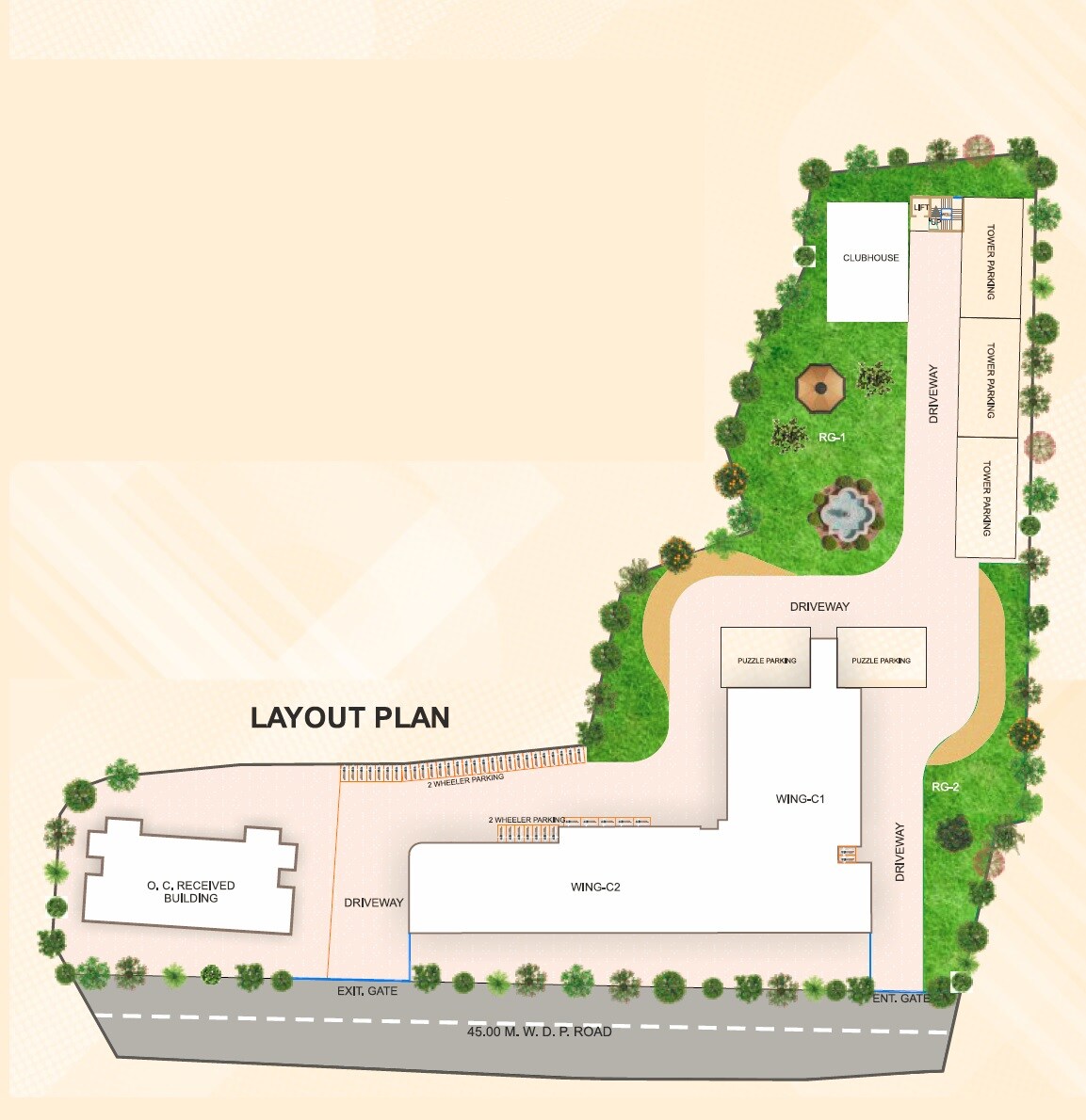 Sunita Shree Maruti Heights Master Plan 1