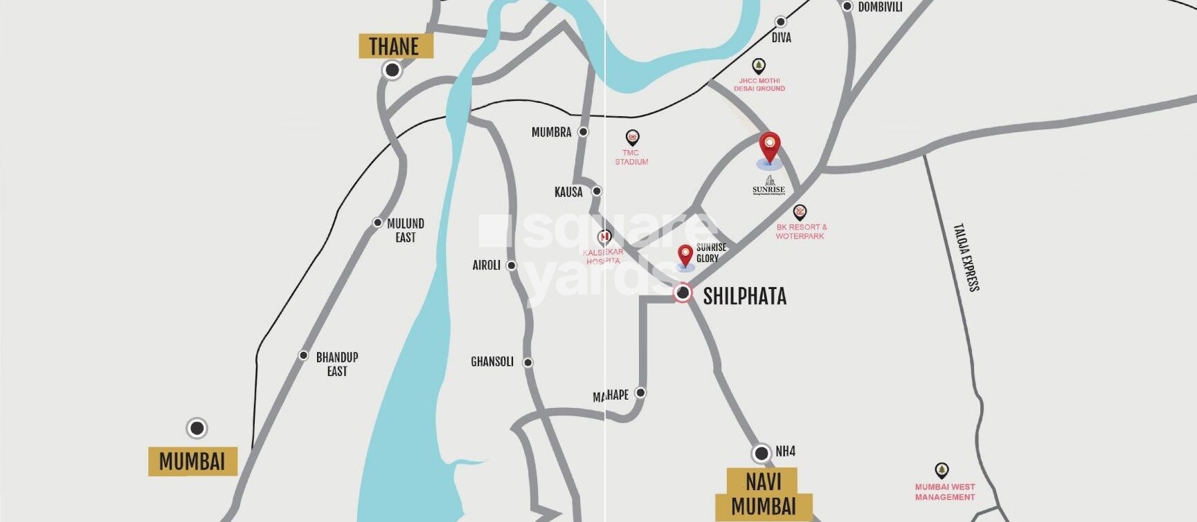 Sunrise Parkview Phase 1 Location Image