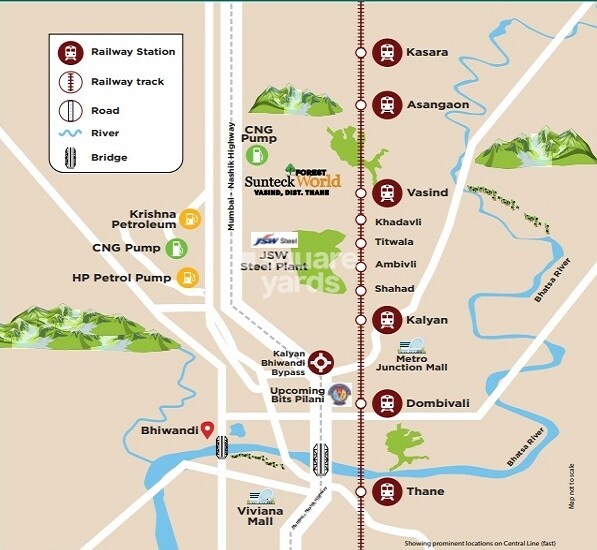 Sunteck Forest World Location Image