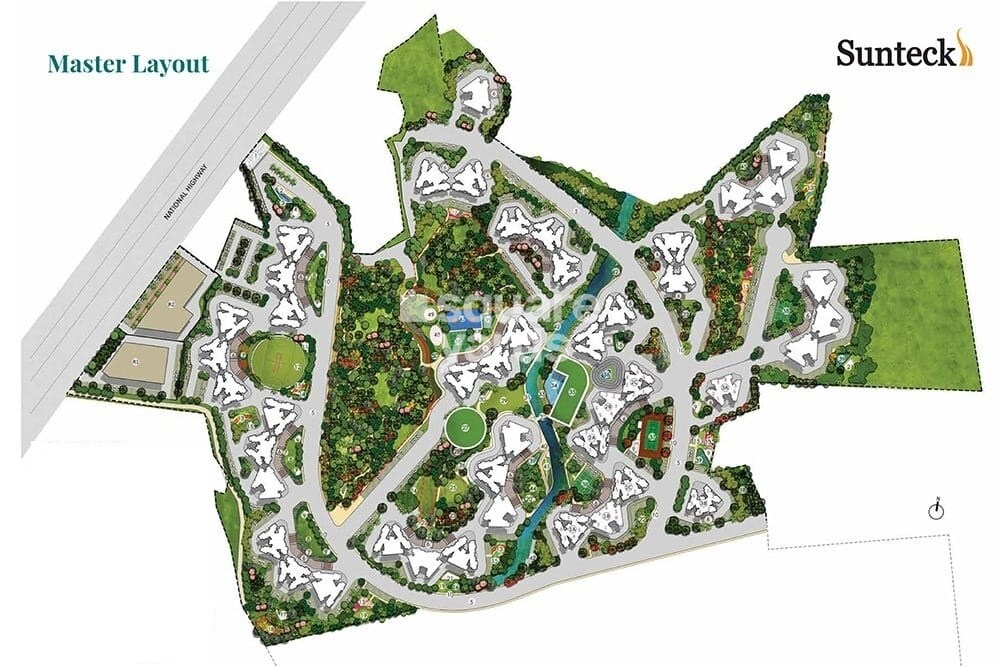 Sunteck Forest World Master Plan 1