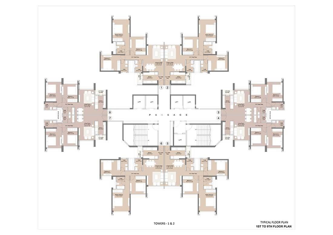 Sunteck Sky Park Floor Plans 2