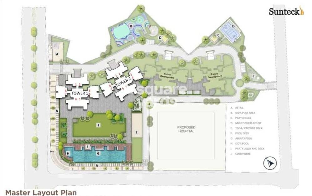 Sunteck Times Square Master Plan 1