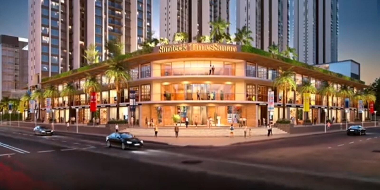 Sunteck Times Square residential project in Mira Road East