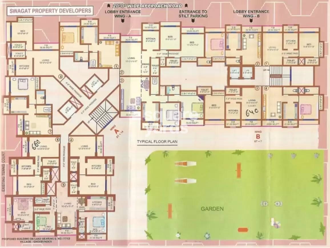 Swagat Heights Master Plan 1