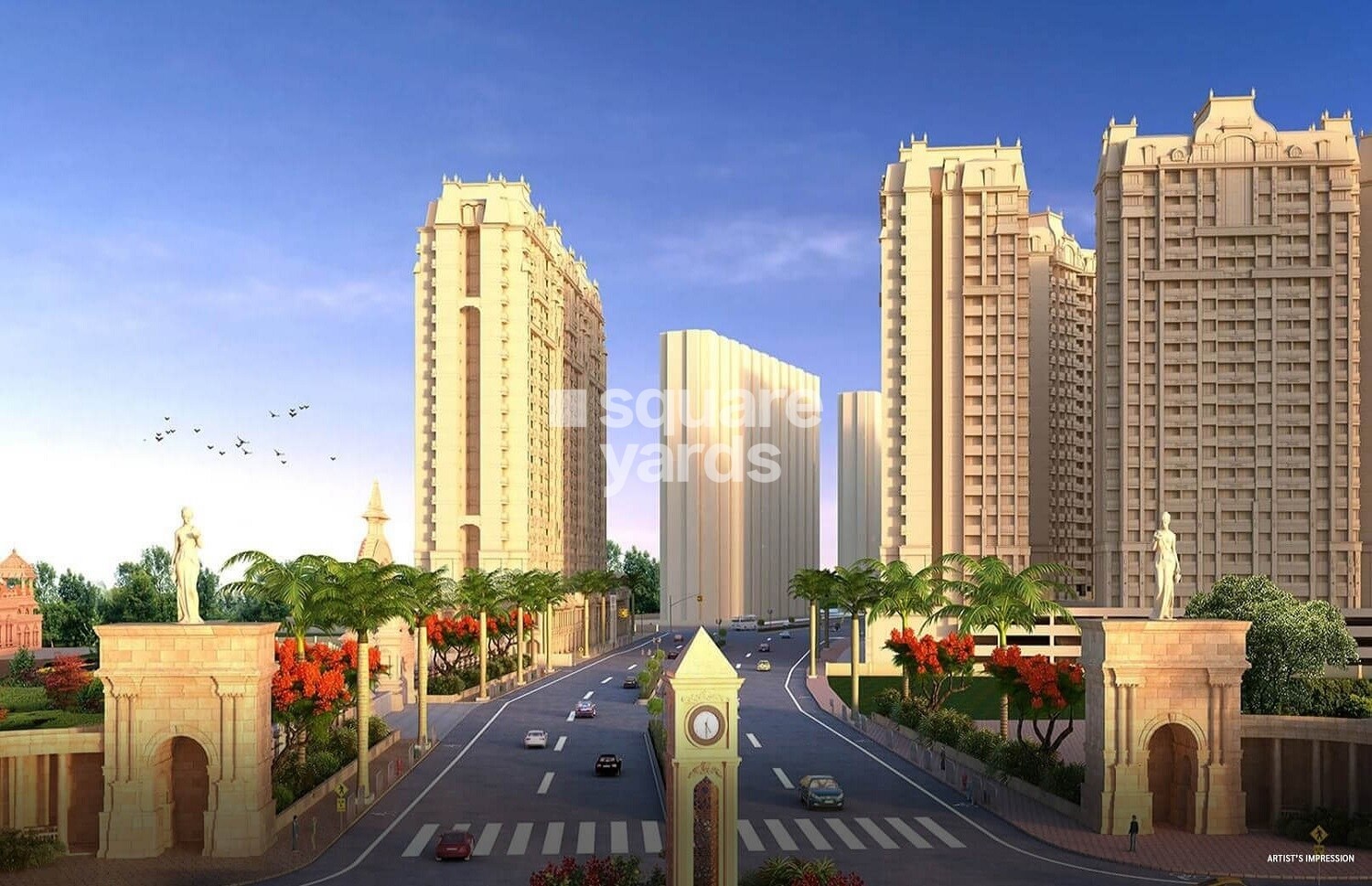 Swaminarayan City Entrance View