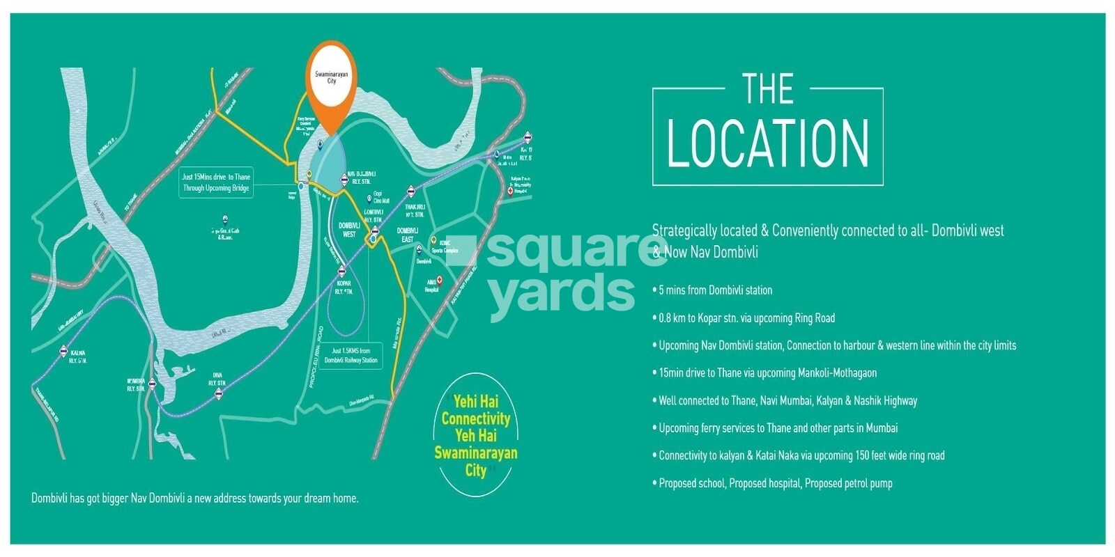 Swaminarayan City Location Image