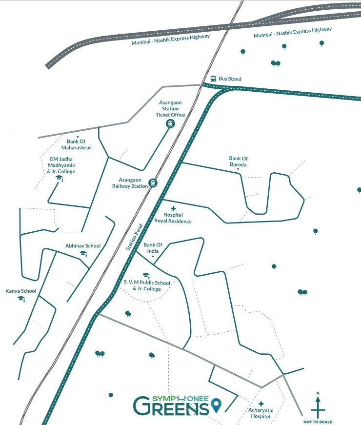 Symphonee Greens Location Image