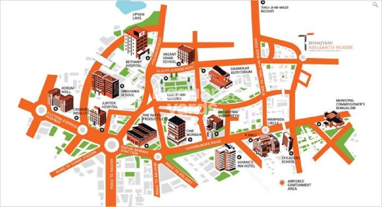 T Bhimjyani Neelkanth Woods Olivia Location Image