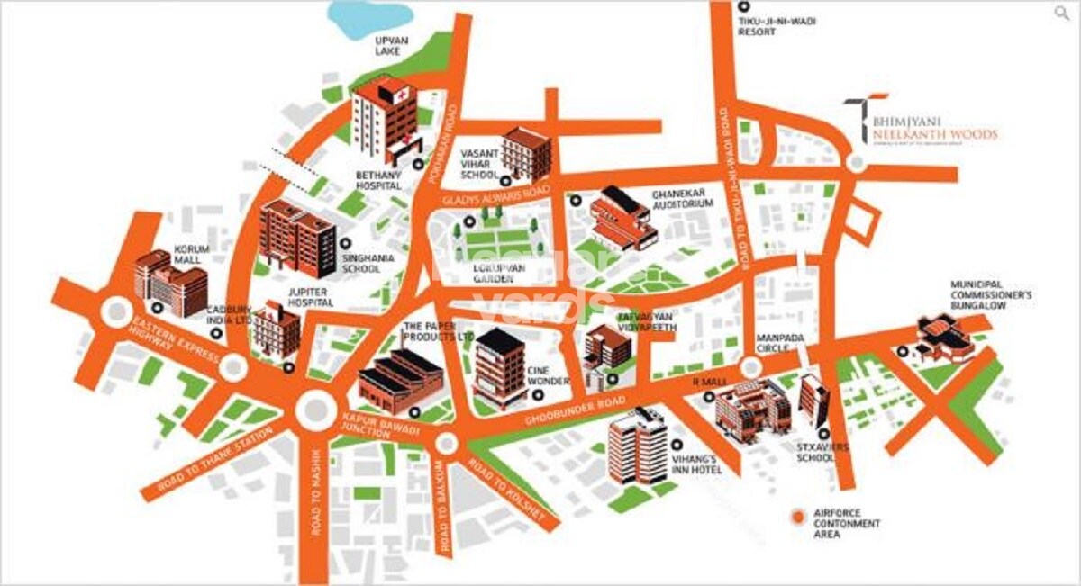 T Bhimjyani Neelkanth Woods Olivia Location Image