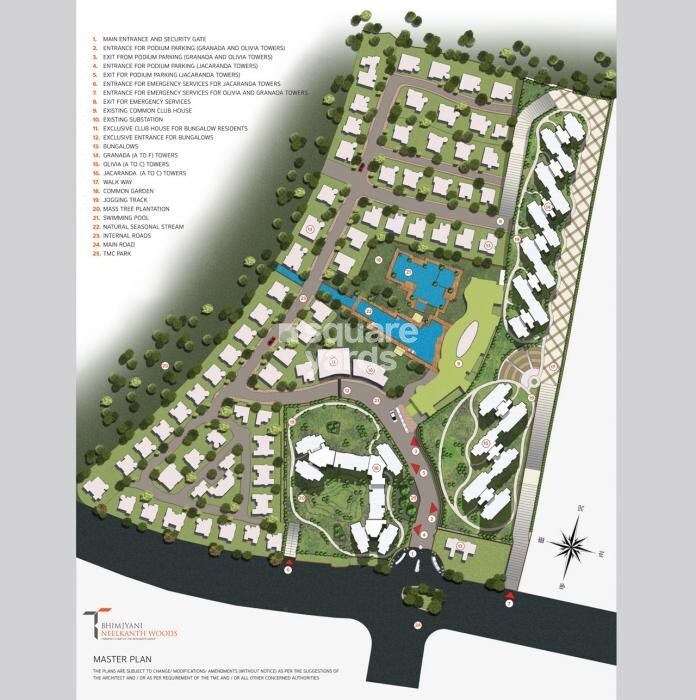T Bhimjyani Neelkanth Woods Olivia Master Plan 1