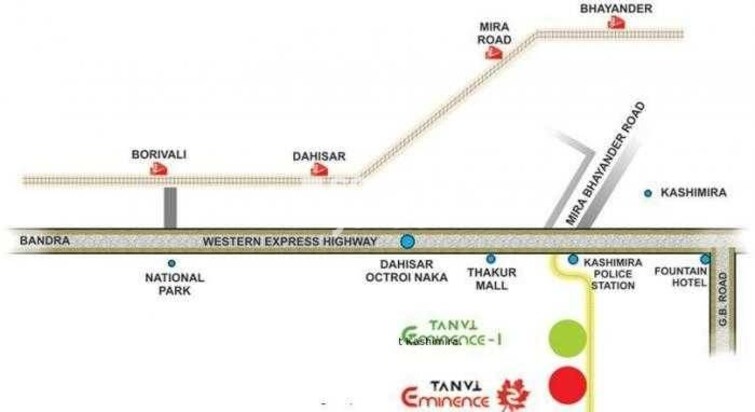 Tanvi Eminence Phase II Location Image