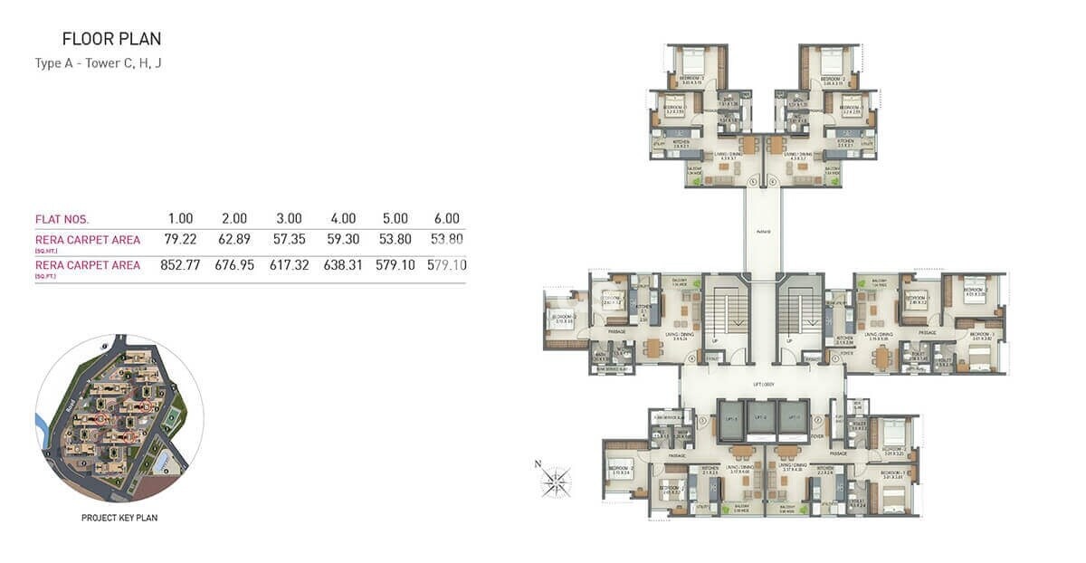 Tata Amantra Floor Plans 1