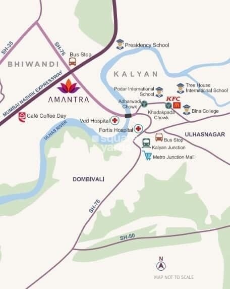 Tata Amantra Location Image